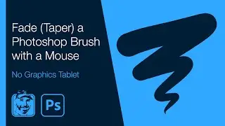 Fade (Taper) a Photoshop Brush with a Mouse (No Graphics Tablet)