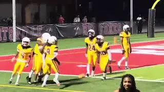 Future RB1 class of 2030 Middle school season John W Moore Middle School 