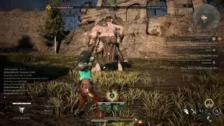 Bless Unleashed Soloing Grassland Giant Ranger
