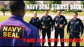 Fake HOA Cops Assault Neighbor &mdash; Retired Navy SEAL Stops the Attack