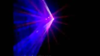 Laser Fanatics DJ 250mW Red Violet Double Tunnel Beam Laser Show System (DMX512)