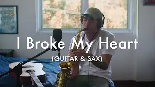 Peej - I Broke My Heart (Live Sax and Guitar)
