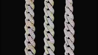 A Diamond Cuban Link by AH & Co. Jewelry