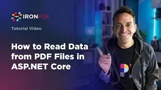 How to Read Data from PDF Files in ASP .NET Core | IronPDF