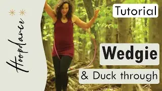 Hoopdance Tutorial Wedgie & Wedgie Duck through Hula Hoop Tricks für Anfänger