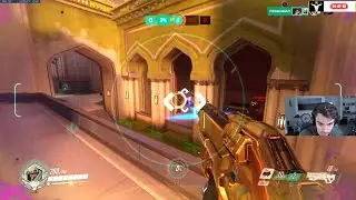 Jake Pro Soldier 76 and McCree (Cassidy) Gameplay! [ Overwatch Season 33 Top 500 ]