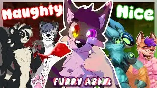 [FURRY ASMR] Putting YOUR Sonas on the Naughty or Nice List! 📃✍️ (Whispers, Writing, Tapping & More)