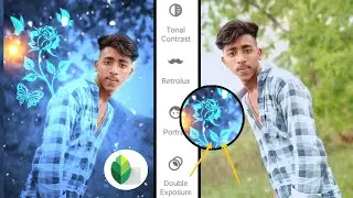 creative new photo editing Snapseed|Snapseed rose photo tutorial editing |Snapseed master class 🌹