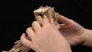 Robotime 1 40 286pcs Classic DIY Movable 3D America Heavy Truck Wooden Puzzle Game Assembly Toy Gift