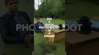 The Viral Swamp Photo Series 🌱 #contemporaryart #shorts #art #photography