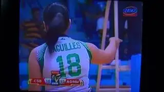 Vleague S7C2 Sang Laguilles vs triple block (in Set 1 - CSB vs Ateneo) Aug. 5, 2010.m2ts