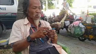 Người đàn ông quái lạ mưu sinh tại ngân hàng quốc tế vũng tàu 