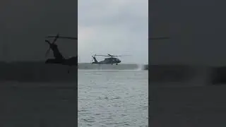 Helocast funny exit