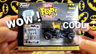 BITTY POP RIDES BATMAN UNBOXING AND REVIEW !...🔥🦇🐈🖤🐈🦇🔥