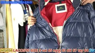 🟢 Lô Hàng 20/1/2025 SƠ MI LACOSTE  - THUN LACOSTE  - Len Lacoste - BURBERRY-  Áo PHAO LACoste...