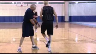 Basketball Footwork: Getting Open  V Cut