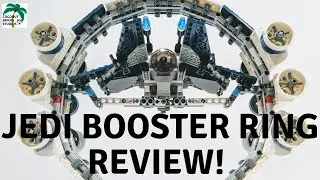Lego Star Wars Jedi StarFighter with Booster Ring Review! #7661