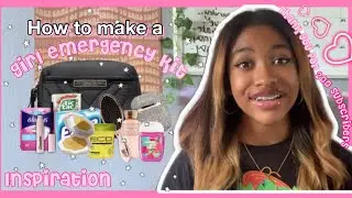 What is in my girl emergency kit as a freshman in high school| how to make a back to school girl kit