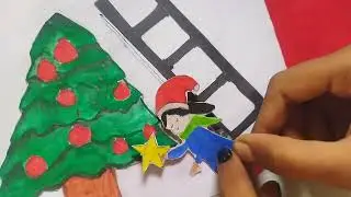 How to make Christmas card 🎄😍