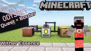 Sky Odyssey Quest=Border  Wither Essence #minecraft #modpack