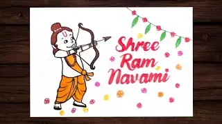 Ram Navmi Special | easy drawing | for beginners and kids | step by step | easy