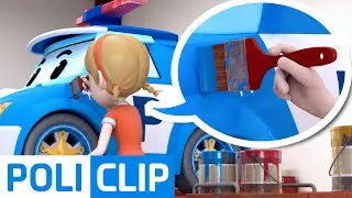 Let's Paint the Rescue Team🖌️ | Robocar POLI Clip | Cartoon for Children | Robocar POLI TV