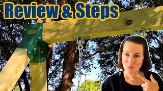 This BETOOLL A-Frame Swing Set Bracket Makes Building A Swing Set Easy!