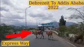 BIshoftu to Tulu Dimtu  Express Way , Addis Ababa Driving  Downtown 2022