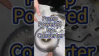 How the Torque Converter Drives the Transmission Oil Pump Explained! #mechanics #transmission