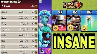 TH18 RC Charge with BUFFED Thrower+ Meteor Golem attack strategy | Legend League | Ranked Mode|Army👇