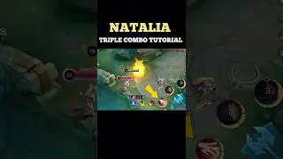 ☑️Natalia Triple Combo Tutorial from Aprome #mlbbshorts