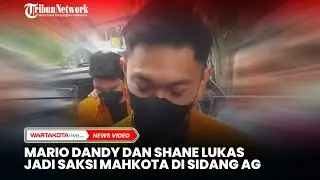 Mario Dandy dan Shane Lukas Menjadi Saksi Mahkota di Sidang AG