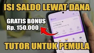 Cara Isi Saldo Krom Bank Lewat Dana Gratis | BKD tutorials Top Up Krom Bank dari DANA Bonus 150ribu