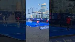 Action from FIP Asia Padel Cup in Qatar