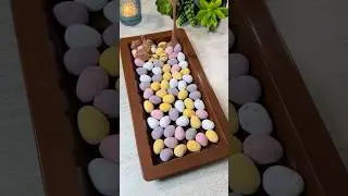 When Mini Easter Eggs meets Dubai chocolate 🤩💖#dubaichocolateasmr #chocolate #foodasmr #satisfying
