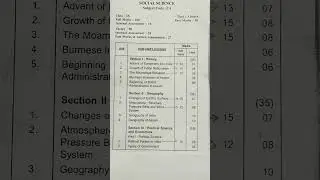 Class 9 half yearly exam 2024 social science syllabus#marksdistribution  #exam#annualexam2024#2024