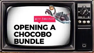 Opening a Final Fantasy Chocobo Bundle