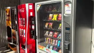 I saw these vending machines