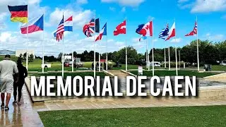 Discovering the Epic D-Day Sites of Normandy and the Memorial de Caen!