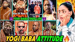 PAKISTANI REACTS TO YOGI BABA ATTITUDE VIDEOS | YOGI ADITYANATH ATTITUDE REACTION 🔥