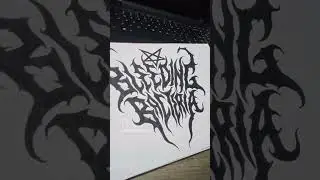Band Logo I did for BLEEDING BACTERIA (Indonesian Deathcore)