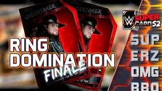 WWE SuperCard Season 2 : Undertaker Ring Domination FINALE!