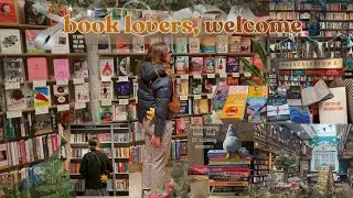 a book lovers dream: bookshopping, haul & restful moments [london vlog] 📷🌷📚