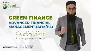 Green Finance - ACCA Advanced Financial Management