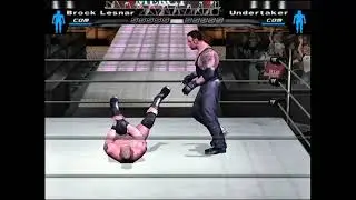 Undertaker vs Brock Lesnar in WWE SmackDown! Here Comes the Pain (HCTP)