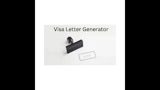 visa letter generator | How to use AI App to generate professional letter