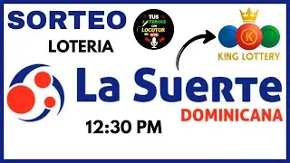 Loter&iacute;a La Suerte Dominicana & King Lottery 12:30 PM en vivo de Hoy Miercoles 28 de Enero del 2026