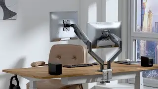 ETHU Dual Monitor Arm Review: Unboxing & Installation of 15Kg Heavy-Duty Mount