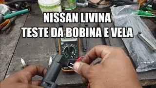 Nissan Livina - Teste de bobina e vela de ignição / Nissan Livina - Ignition Coil and Beautiful Test
