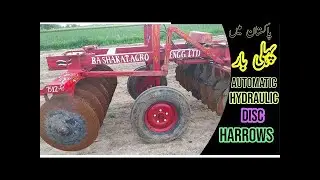 Hydraulic disc Harrows In Pakistan Mfg. by Basharat Agri Impliments|Latest Agricultural Technology